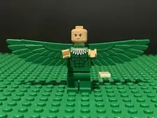 LEGO Marvel Vulture Minifigure Green Costume Falcon Wings sh0285 76059