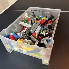 Bulk LEGO Bricks Blocks 4lbs mixed colors and parts