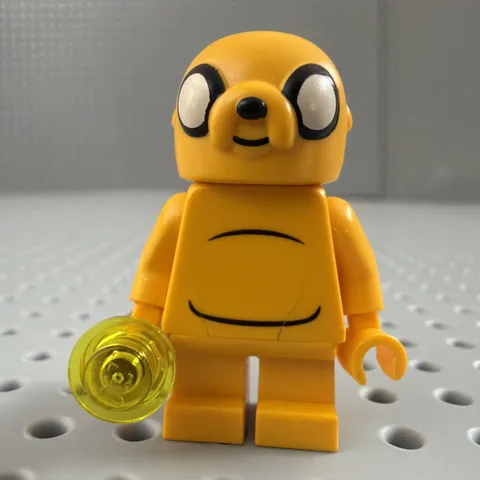 LEGO Jake the Dog Minifigure - HEAVY WEAR - Dimensions Adventure Time dim026