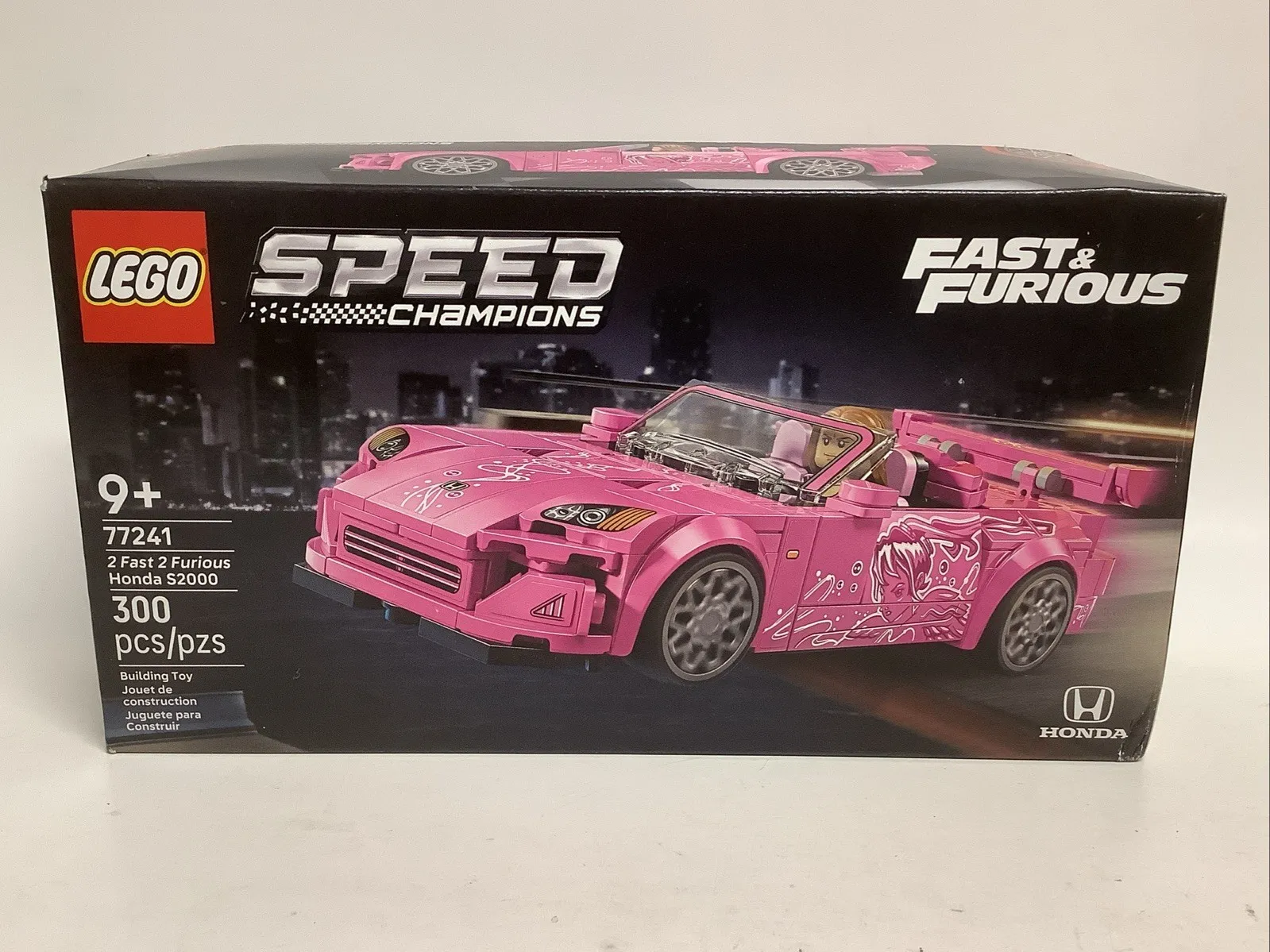 LEGO 77241 Speed Champions Pink Honda S2000 2 Fast & 2 Furious