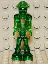 Lego Minifigure Mars Mission Alien With Marbled Glow In Dark Torso Mm001