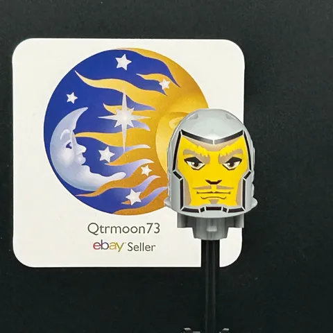 LEGO Brand KNIGHTS KINGDOM Large Figure HEAD Part ~bb0153pb01~ DANJU x1