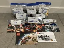 LEGO Star Wars Used Sets Build Only 7103 7113 7655 7660 75017 75145 75183 75360