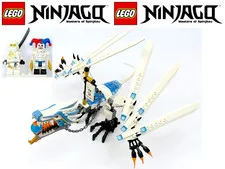 LEGO NINJAGO 2260 ICE DRAGON ATTACK * 100% COMPLETE * CLASSIC SET!