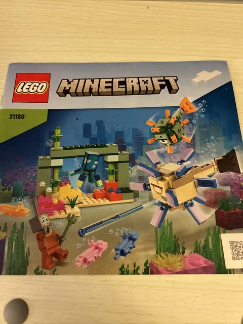 LEGO Minecraft 21180 Instructions Only No Bricks
