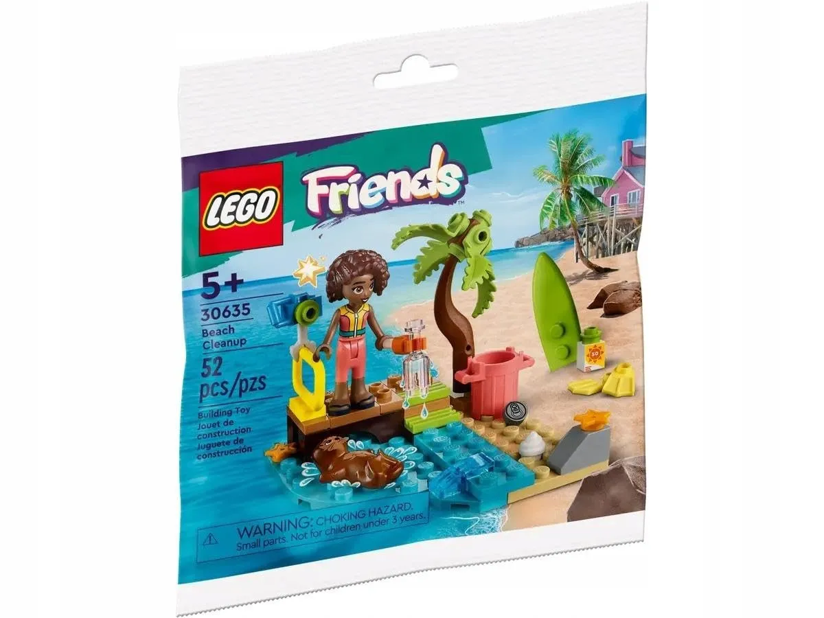 Lego Beach Cleanup Friends Bag Set_