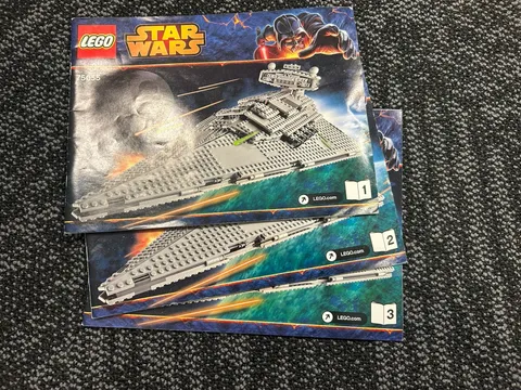LEGO Set 75055 Imperial Star Destroyer Instructions Manuals 1, 2 & 3 Only