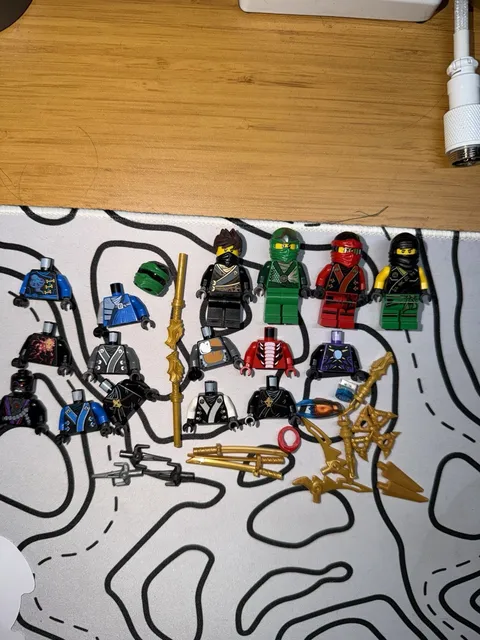 LEGO Ninjago LOT NRG, FINAL BATTLE, TIME BLADES, SNAKE GENERALS, AND MORE