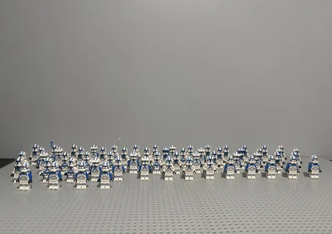 LEGO Star Wars 501st Legion Clone Trooper minifigure lot of 60