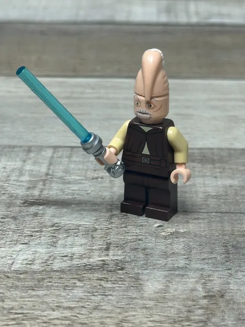 LEGO Star Wars Ki-Adi-Mundi Minifigure 7959 SW0319 Clone Wars Jedi Set US Ship