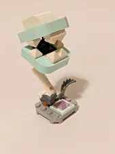 LEGO ~ Bone Piranha Plant Figure Only ~ Super Mario ~ Dry Bowser Castle ~ 71423