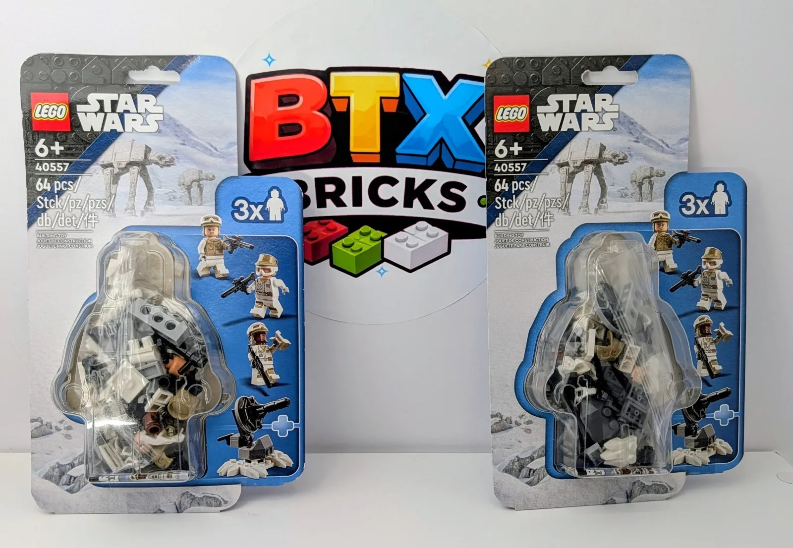 LEGO Star Wars Defense of Hoth 40557 Episode V Blister Pack X2!