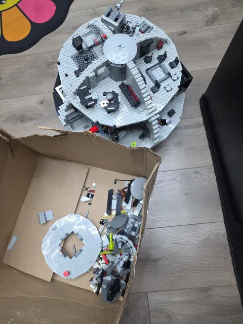Lego Star Wars Death Star Set 75159 Incomplete