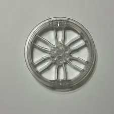 LEGO Wheel 75mm D. x 17mm Motorcycle 88517 Trans-Clear x1