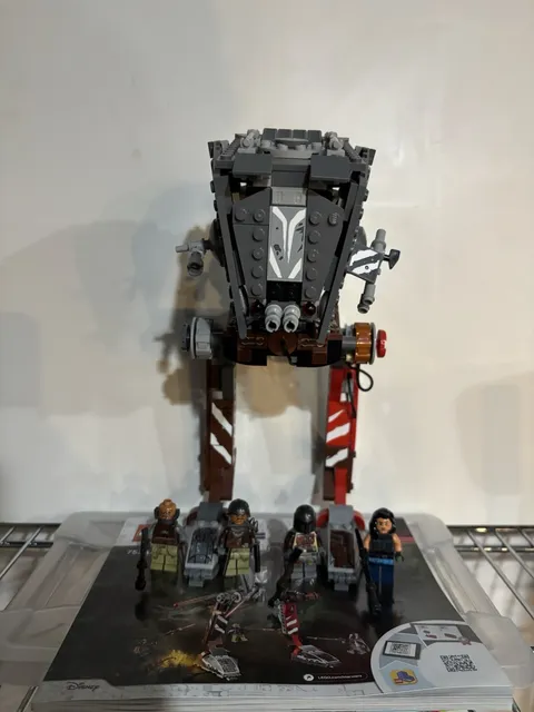 Lego Star Wars The Mandalorian AT-ST Raider 75254 Complete 