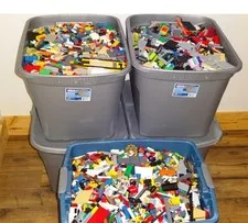 Lego Lot 1 Pound lb Random Mixed Pieces Bulk Clean Best Price