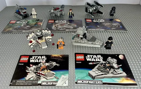 Lego 75028 75030 75031 75032 75033 Star Wars Microfighters Series 1