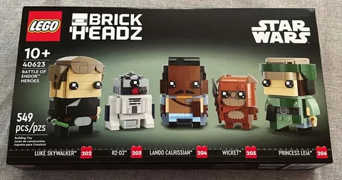 LEGO 40623 Star Wars  Brickheadz Battle of Endor Heroes (pcs459) New / Sealed