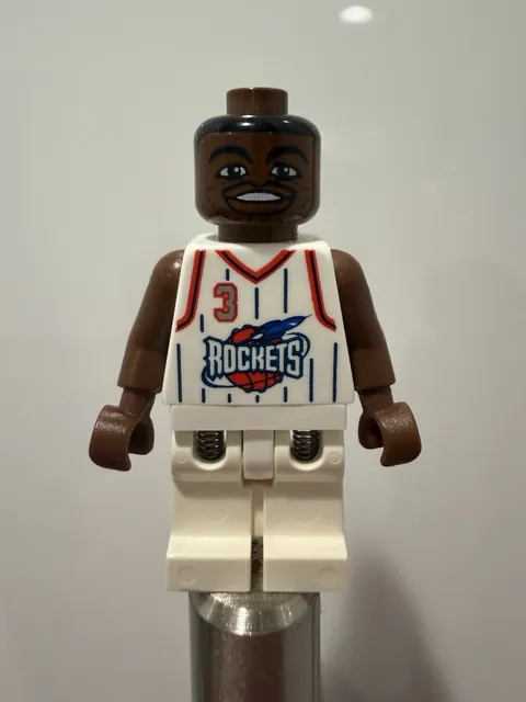 Steve Francis LEGO Sports NBA Minifigure 2003 Houston Rockets #3 nba011 3564