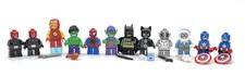 Lego Minifigures Mighty Micros Lot of 12 Minifigs Batman Catwoman Hulk Ultron ++