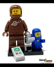 LEGO Series 24 CMF 71037 - Brown Astronaut w/ baby