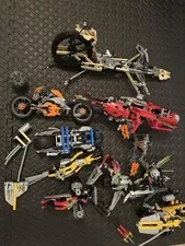 Large Lot Of Lego Bionicle Vehicle Parts Used