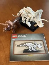 LEGO Jurassic World: Triceratops 76959 & Triceratops Fossil 21320 Only