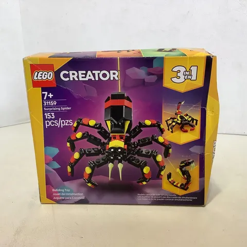 LEGO Creator 3 in 1 Wild Animals Surprising Spider Toy #31159