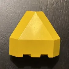 1997 LEGO Yellow Panel 3 x 3 x 3 Corner Convex 6441 6559 6560 6442 6557 #30079