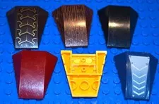 LEGO #47753 Wedge w/o Studs Triple Curve Vehicle 4x4 (6pc)