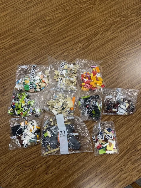 Lot Of 10 Lego Sealed Bags From Random Lego Sets Toy