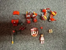 LEGO Super Heroes: Iron Man Mech (76140) Incomplete For Parts + Figure