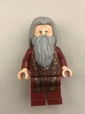 Lego Harry Potter Professor Dumbledore 2 sided head Minifigure 75954
