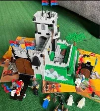 LEGO 6081 King’s Mountain Fortress Castle & 6034 Vintage w/ Instructions