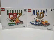 LEGO EDITIONS  Cristiano Ronaldo & Kylian Mbappe  COMBO 