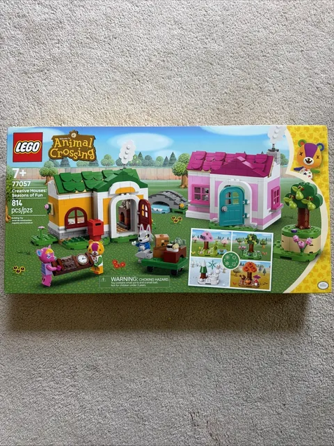 LEGO Animal Crossing Creative Houses: Seasons of Fun 77051 New In Box Sealed