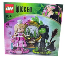 LEGO Wicked 75682 Elphaba & Glinda Figures NEW Factory Sealed 558 Piece Set