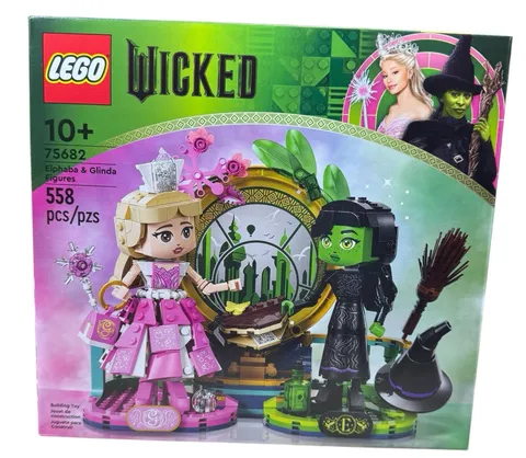 LEGO Wicked 75682 Elphaba & Glinda Figures NEW Factory Sealed 558 Piece Set