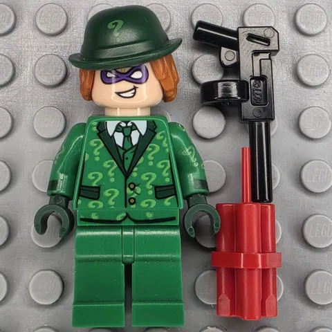 Lego DC Super Heroes Minifigure SH0334 The Riddler 