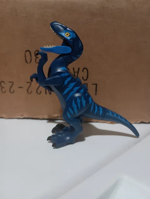 LEGO Movie 2 Jurassic World Dark Blue Raptor From Set #70835 #70826 Velociraptor