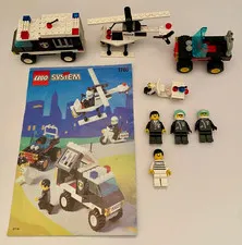 RARE LEGO 1786 Town Police Jailbreak Joe Complete Set w/ Instructions - No Box