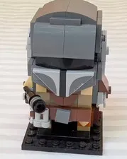 LEGO BrickHeadz Star Wars ~ THE MANDALORIAN Build [ONLY] From Set #75317