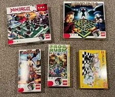 LEGO Games 5Pack NinjaGo Minotaurus Frog Rush Lava Dragon MultiGamePack Complete