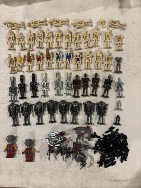 Lego Star Wars Separatist Droid Lot (48) Authentic Lego, no custom pieces!