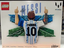LEGO Art Editions Lionel Messi – Celebration Limited Edition Set 43018 1427pcs