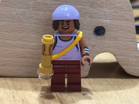 LEGO One Piece Usopp Lavender Outfit New Exclusive Minifigure from Set 75646