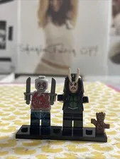 DRAX + MANTIS LEGO MINIFIG lot mcu marvel guardians of the galaxy dave bautista