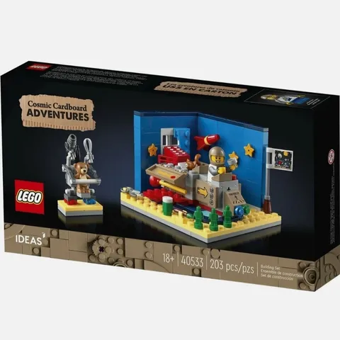 Lego Ideas 40533 Cosmic Cardboard Adventures  Building Set 18+ Free Shipping!