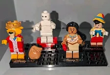 LEGO Minifigures Disney 100 Lot(Pinocchio, Baymax, Pocahontas, And Prince John