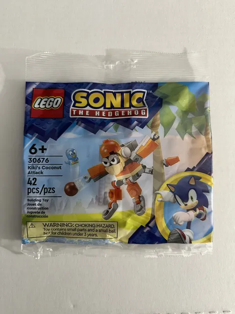 LEGO Sonic The Hedgehog 30676 Kiki's Coconut Attack RETIRED Target Exclusive